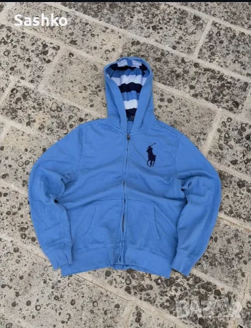 Ralph Lauren big logo unisex zip up 