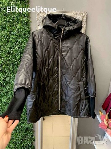 дамско яке с качулка 