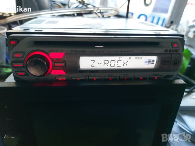 Радио Sony CDX MR10 MP3 AUX , снимка 4 - Аксесоари и консумативи - 35470608