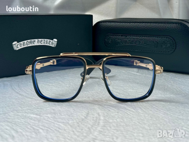 CHROME HEARTS прозрачни слънчеви,диоптрични рамки очила за компютър, снимка 5 - Слънчеви и диоптрични очила - 44641943