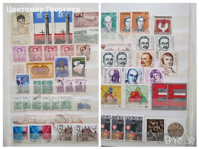 Класьор с марки 900 бр. К.1, снимка 3 - Филателия - 51891111