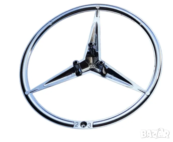 85мм Задна емблема за Мерцедес Mercedes-Benz W211 W221 S-class E-class, снимка 3 - Аксесоари и консумативи - 49808666