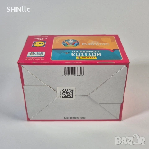 Panini Lidl Euro 2020 кутия 200 неотворени пакета стикери UEFA, снимка 6 - Колекции - 54249782
