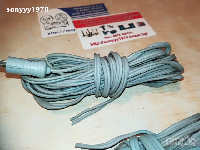 ЗАЯВЕНИ-КАБЕЛИ 2БР ЗА ТОНКОЛОНИ-СИВИ 2БР Х 4.5М, снимка 5 - Тонколони - 29775074