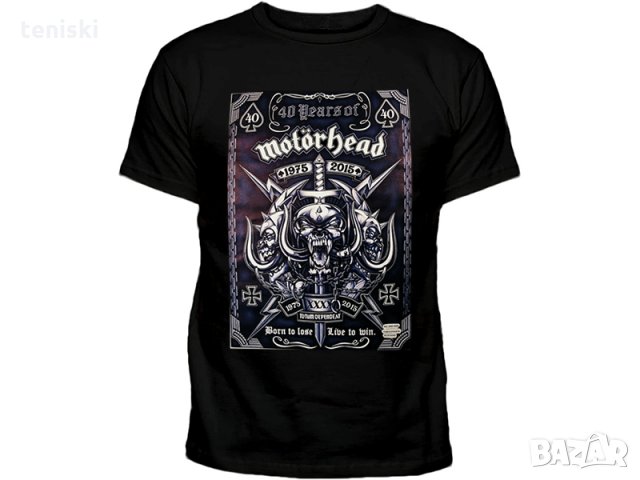Рок тениски Motorhead 3 модела Всички размери, снимка 2 - Тениски - 32583280