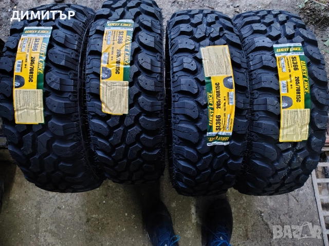 4бр.НОВИ гуми за КАЛ WESTLAKE 205 70 15C DOT25 цена за брой