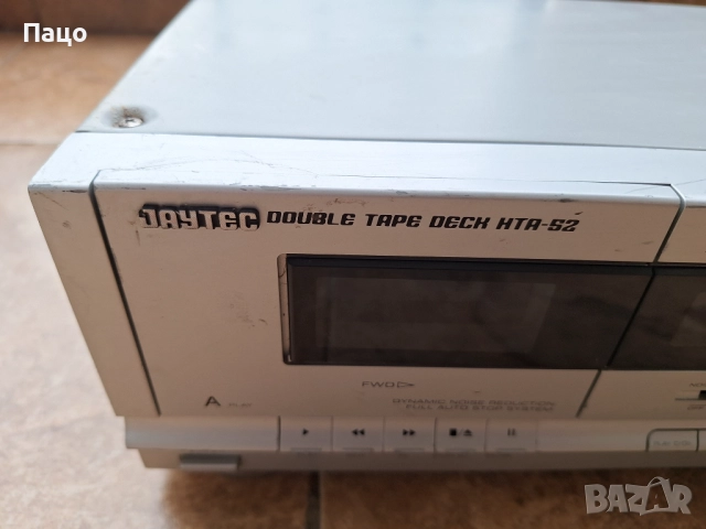 JAYTEC DOUBLE TAPE DECK HTA 52, снимка 7 - Декове - 52743209
