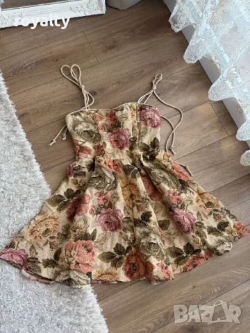 Дамска къса елегантна дамска , снимка 2 - Рокли - 49530316