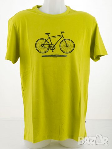 Жълто-зелена мъжка памучна тениска марка Tatuum , снимка 2 - Тениски - 31589476