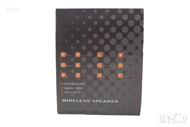 Елегантна Bluetooth колонка с USB и SD слот за карта памет - Jembe BT, снимка 4 - Bluetooth тонколони - 48820477