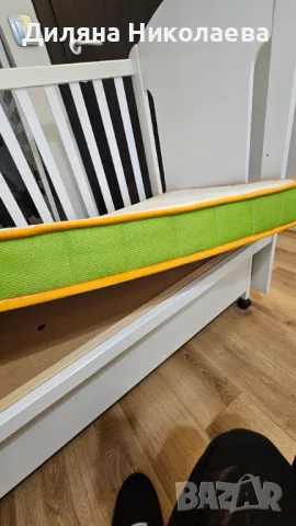 Детски матрак Baby Puzzle ISLEEP 60/120/10 см, снимка 4 - Матраци - 49203663