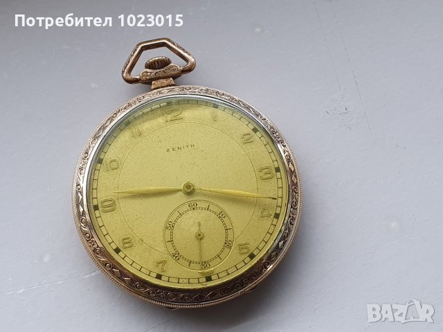 Юбилеен джобен швейцарски часовник Zenith, снимка 2 - Мъжки - 42893537