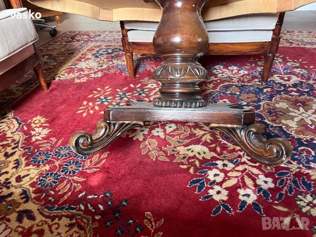 Дървена масичка-100х60см, снимка 7 - Маси - 49343227