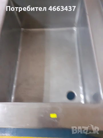 Професионална неръждаема мивка