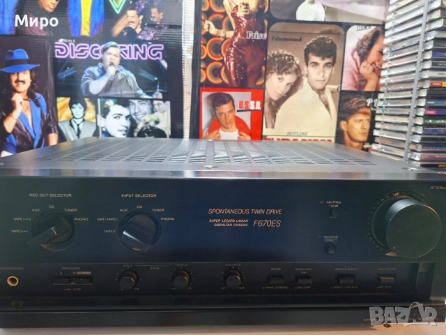 Усилвател Sony F670ES, снимка 2 - Ресийвъри, усилватели, смесителни пултове - 52585338