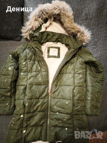 Зимно топло яке размер 134-140