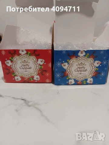 2 Нови ароматни коледни свещи+дървена поставка+ борова кора+коледна украса+ 2 шишарки, снимка 5 - Декорация за дома - 52497076