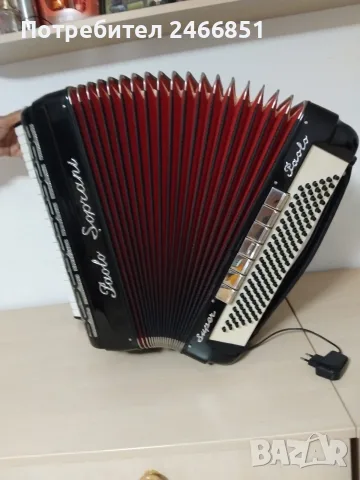 Акордеон Paolo Soprani Super Paolo Cassotto