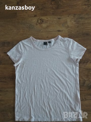 g-star cirst straight - страхотна дамска тениска КАТО НОВА, снимка 6 - Тениски - 40075249
