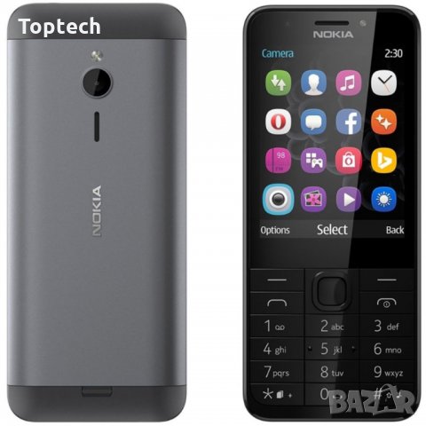 Мобилен телефон Nokia 230 Dark Silver, снимка 1 - Nokia - 30170657