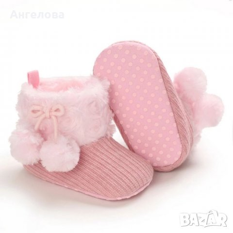 Бебешки топли ботушки с мека подметка , снимка 11 - Бебешки боти и ботуши - 39196633