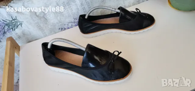 Балерини 59 Естествена кожа 36.5 , снимка 11 - Дамски ежедневни обувки - 50064840