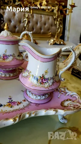 Уникално красив сервиз за чай или кафе. , снимка 3 - Сервизи - 56313042