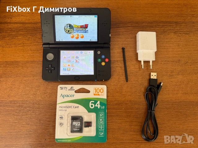 New Nintendo 3DS с Luma и 64гб сд карта