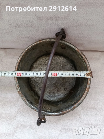 Старо медни канче, снимка 9 - Антикварни и старинни предмети - 51577563