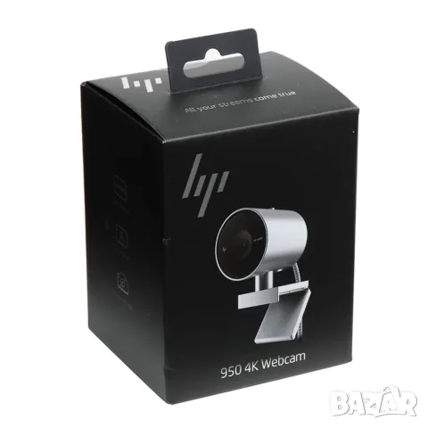 Нова HP 950 4K Webcam Уеб камера / 4K UHD / HDR / Auto Focus / AI Face Tracking, снимка 5 - Други - 55822343