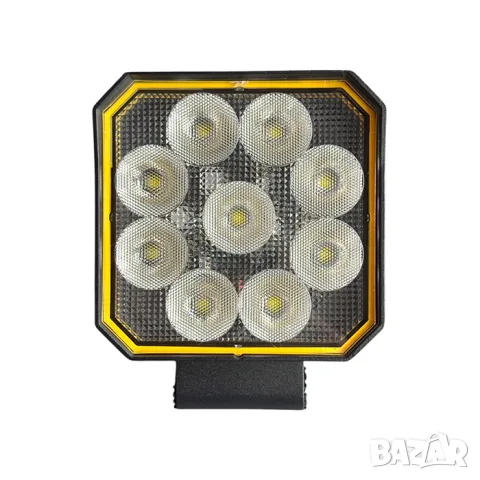 LED халоген 15 W с 9 диода