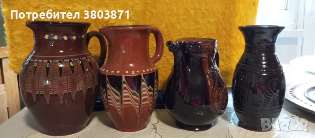 Керамични кани и ваза