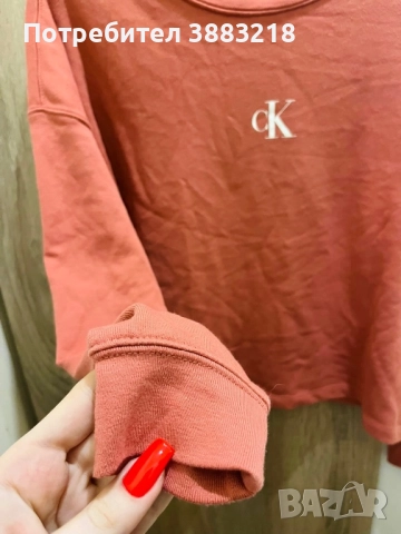 Блузка с дълъг ръкав Calvin Klein, снимка 2 - Блузи с дълъг ръкав и пуловери - 52179001