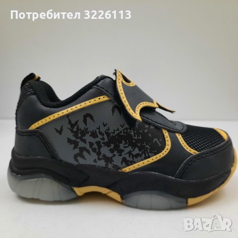 Детски маратонки с лепенка Character LTS Batman, размер 23 /UK C6/ стелка 11.5 см.. , снимка 2 - Детски маратонки - 39128498