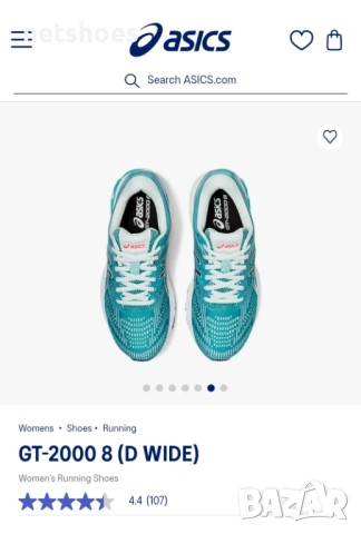 ASICS GT-2000 8 -дамски маратонки №40, снимка 4 - Маратонки - 52036523
