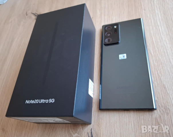 Смартфон Samsung Galaxy Note 20 Ultra, за ремонт или за части (работещ, но с повреден дисплей), снимка 4 - Samsung - 52612215