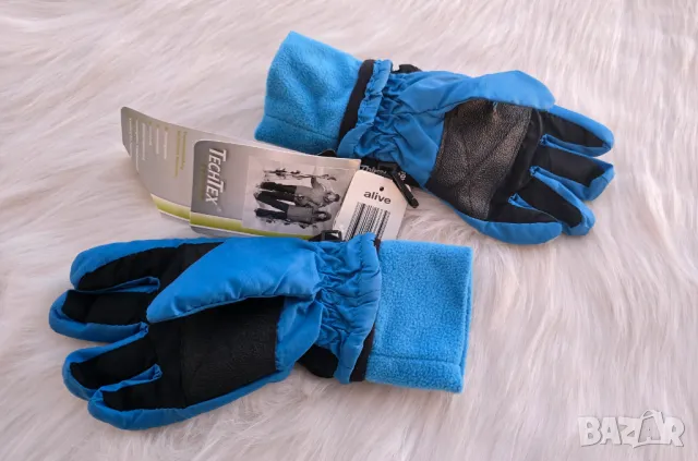 Детски ски ръкавици 6-8 години - НОВИ, снимка 2 - Шапки, шалове и ръкавици - 48401369