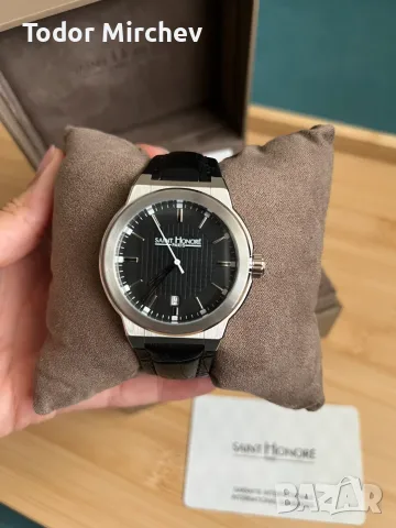 Saint Honore Paris часовник, снимка 5 - Мъжки - 56417226