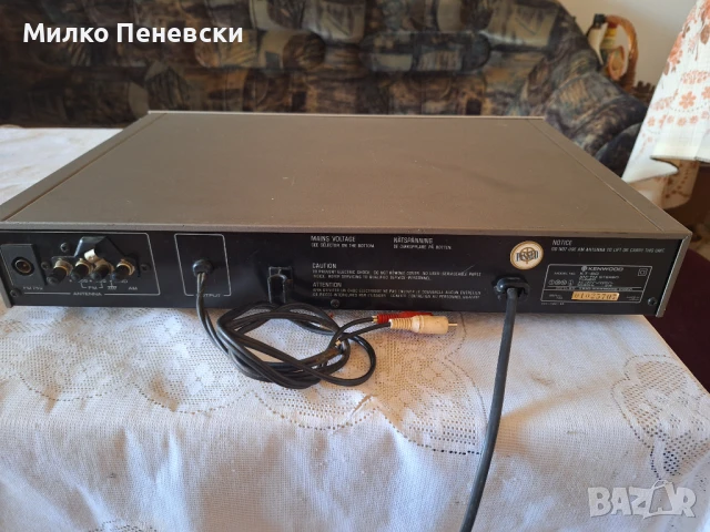KENWOOD KT 60 STEREO TUNER .MADE IN JAPAN., снимка 5 - Ресийвъри, усилватели, смесителни пултове - 51242604
