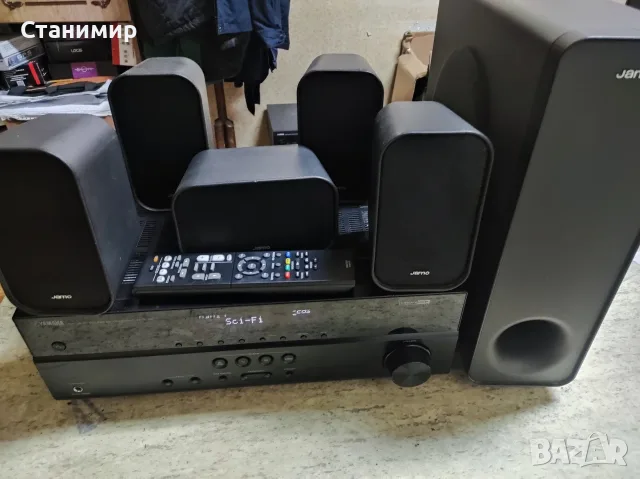 5.1 Система за Домашно Кино Yamaha HTR-2071 + 5.1 Тонколони Jamo (4K, HDMI, Dolby)