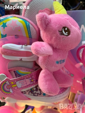 Детски Ролкови Кънки / Розови / Номер 26-29 / С Еднорози, снимка 6 - Други - 52287778