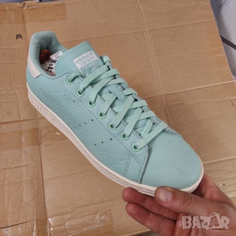 ADIDAS ORIGINALS STAN SMITH "FROZEN GREEN" номер 43,5-44, снимка 6 - Маратонки - 42609754