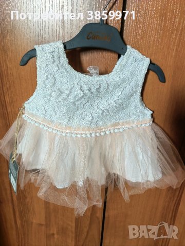 Бебешка рокля 68 размер , снимка 3 - Бебешки рокли - 42715932