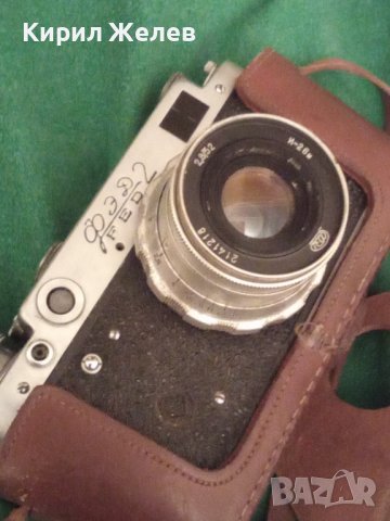 ФЕД 2 Стар СЪВЕТСКИ ЛЕНТОВ РЯДЪК МОДЕЛ FED 2 КОЛЕКЦИОНЕРСКИ ФОТОАПАРАТ в КОЖЕН КАЛЪФ 33094, снимка 14 - Антикварни и старинни предмети - 38418034