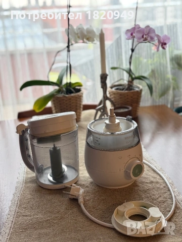 Philips Avent Premium готвене на пара и пасатор 4в1, снимка 7 - Уреди за готвене на пара - 53910918