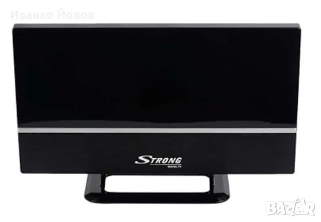 Стайна ТВ антена, за цифрова телевизия, STRONG SRT ANT 30, Вътрешна антена DVB-T2, усилване 20 dB, снимка 2 - Приемници и антени - 55769740