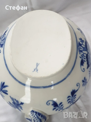 Порцеланов терин Майсен, снимка 11 - Антикварни и старинни предмети - 54307136