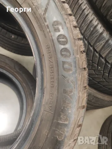 4бр.зимни гуми 225/55/18 Goodyear, снимка 3 - Гуми и джанти - 56153504