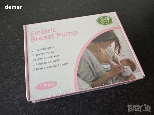 Електрическа преносима помпа за кърма Haokoo, 12 нива, 3 режима с фланец 21/24 mm, сива, снимка 5 - Помпи за кърма - 48979978