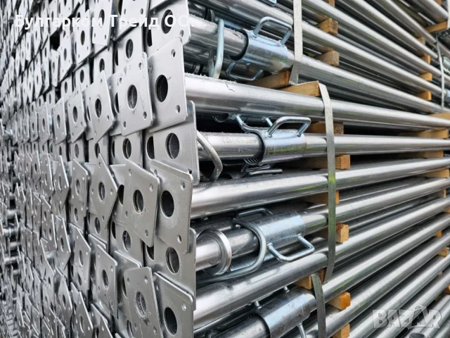 Телескопични подпори и кошове, поцинковани (шпризи, хюнебеци)